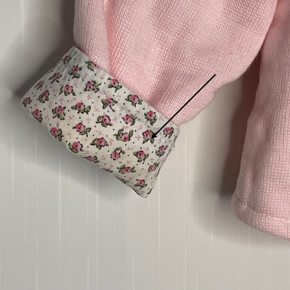 Vintage Friedknit Creations Acrylic Hooded Sweater Jacket Double Layer✔️Size - Picture 11 of 14